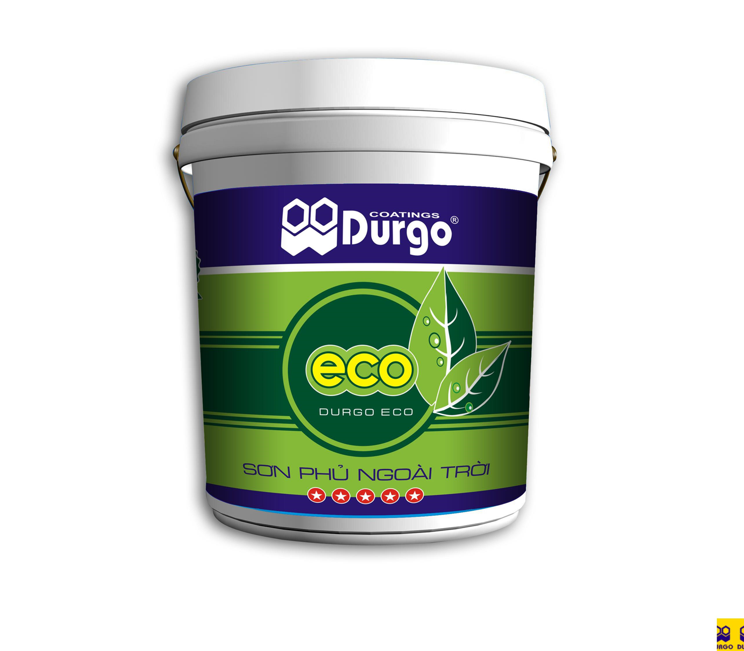 Sơn phủ ngoại thất Durgo- Eco siêu mịn